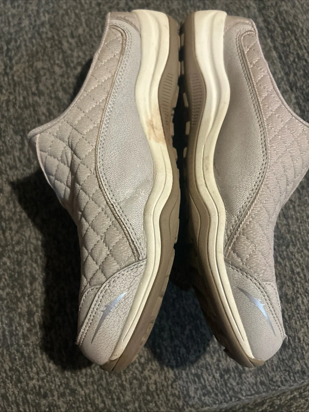 Skechers Relaxed Fit: Arch Fit Commute Mule Clog Shoes Women Size 9 Taupe 100322